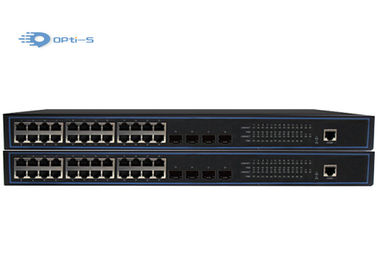 OS-SW24PC Switch de 24 puertos GE POE de clase portadora para FTTB/FTTO, gestión NMS/CLI/Telnet proveedor