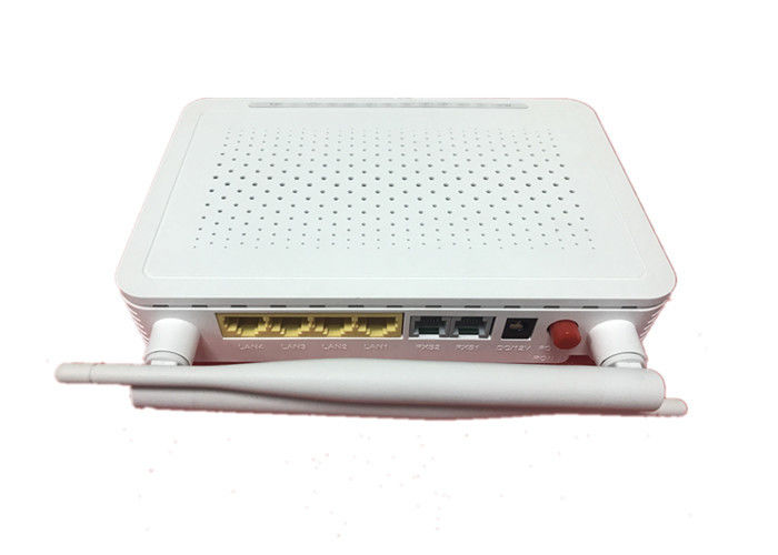 OS-GU04G2VW ONT GPON ligero Material plástico duradero DC 12V 4GE+2POTS+WIFI Chip Realtek proveedor