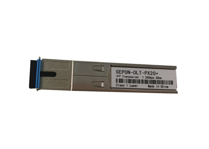 EPON OLT SFP módulo PX20 + 20km, SC / PC Aplicar en el dispositivo OLT ZTE Huawei Fiberhome TX1490 RX1310 proveedor