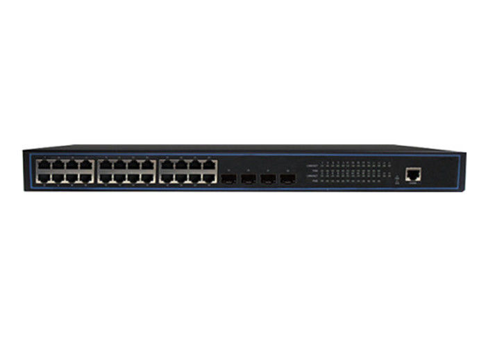 OS-SW24PC Switch de 24 puertos GE POE de clase portadora para FTTB/FTTO, gestión NMS/CLI/Telnet proveedor